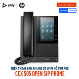  Điện thoại bàn Poly CCX 500 Open SIP Phone (84C15AA#ABA) 