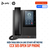  Điện thoại bàn Poly CCX 500 Open SIP Phone (84C15AA#ABA) 