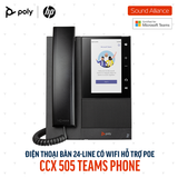  Điện thoại bàn Poly CCX 505 Microsoft Teams Phone (82Z79AA) 