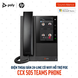  Điện thoại bàn Poly CCX 505 Microsoft Teams Phone (82Z79AA) 