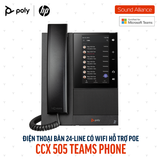  Điện thoại bàn Poly CCX 505 Microsoft Teams Phone (82Z79AA) 