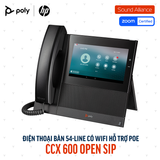  Điện thoại bàn Poly CCX 600 Open SIP Phone (84C17AA#ABA) 