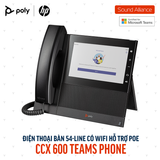  Điện thoại bàn Poly CCX 600 Microsoft Teams Phone (82Z84AA) 
