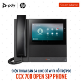  Điện thoại bàn Poly CCX 700 Open SIP Phone (84C18AA#ABA) 