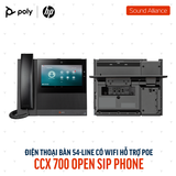  Điện thoại bàn Poly CCX 700 Open SIP Phone (84C18AA#ABA) 
