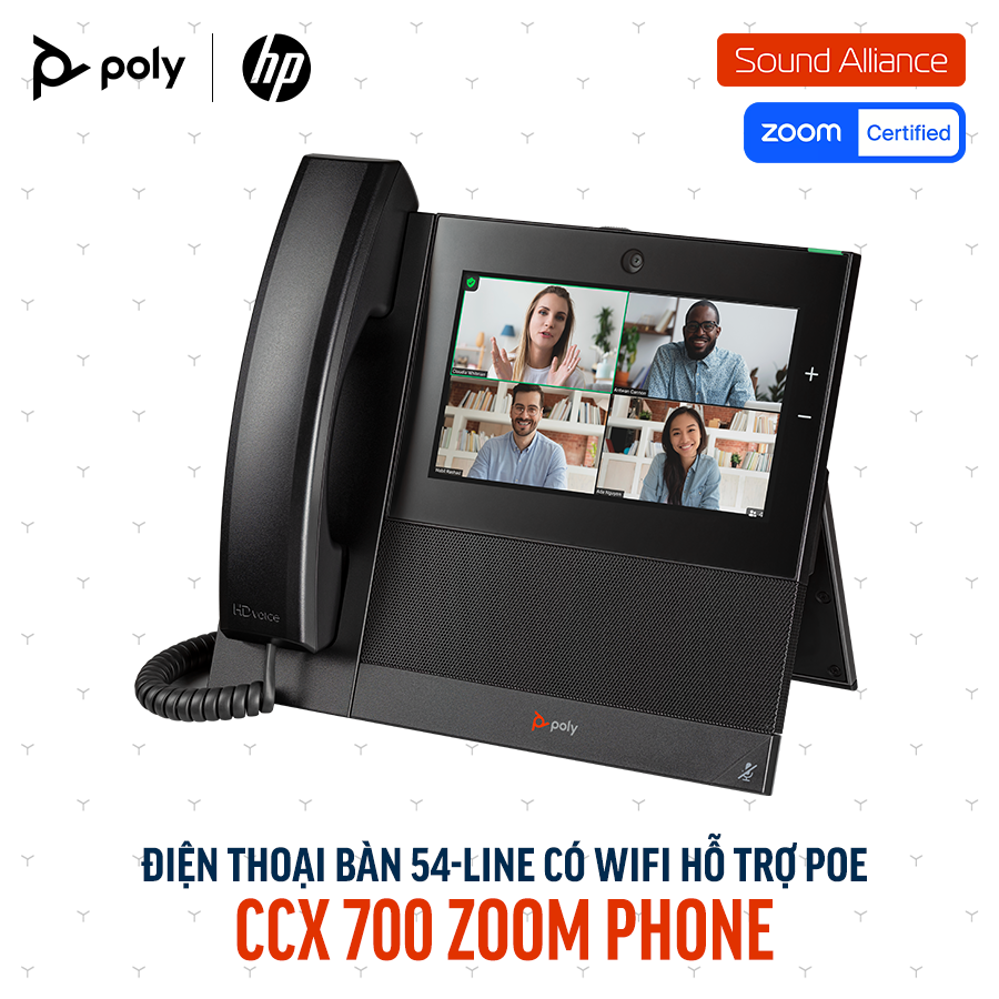  Điện thoại bàn Poly CCX 700 Open SIP Phone (82Z83AA) 
