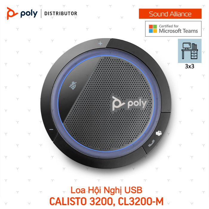  Loa Hội nghị có dây Poly Calisto 3200 