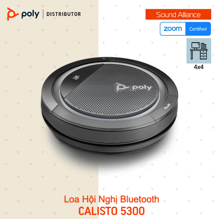  Loa hội nghị không dây Bluetooth Poly Calisto 5300 