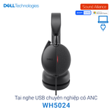  Tai nghe ANC có dây USB hai bên tai chuyên nghiệp Dell WH5024 