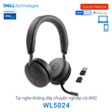  Tai nghe không dây Bluetooth ANC chuyên nghiệp Dell WL5024 