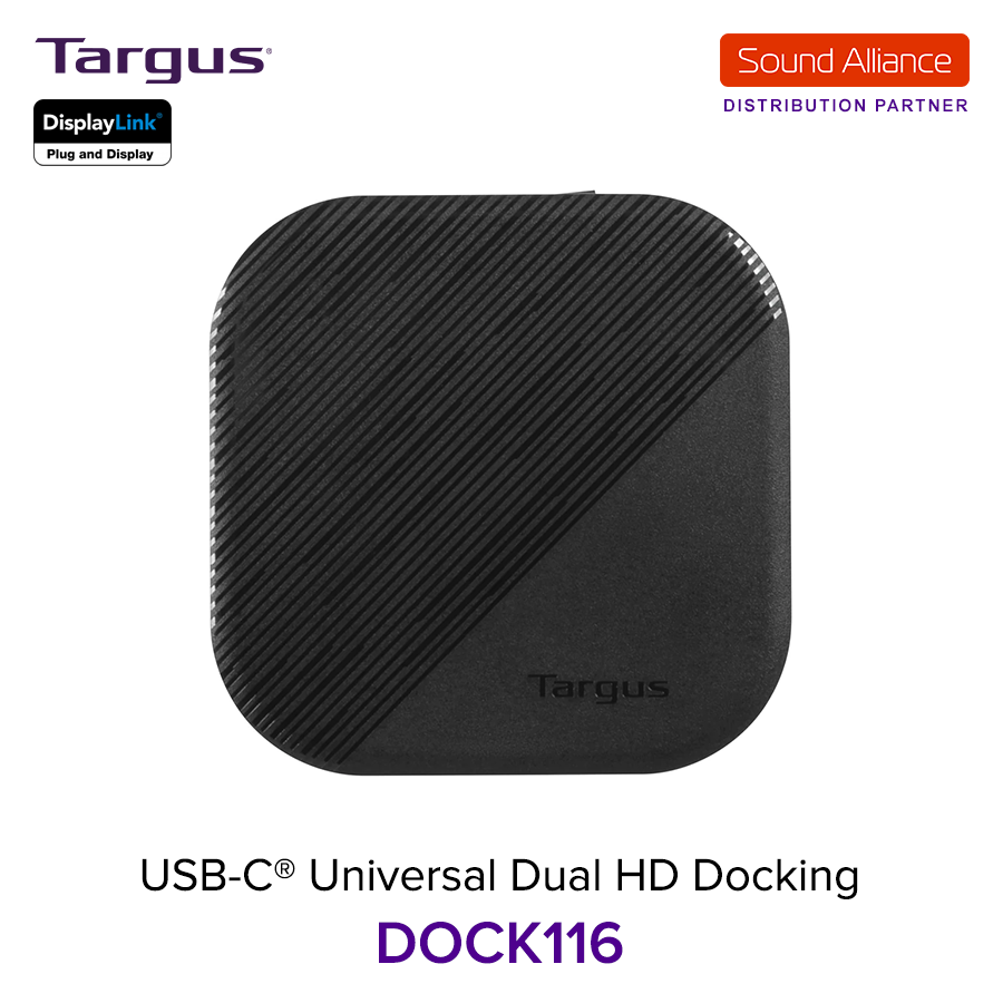  Bộ chuyển đổi USB-C™ 2K dual HDMI Docking Station Targus DOCK116 
