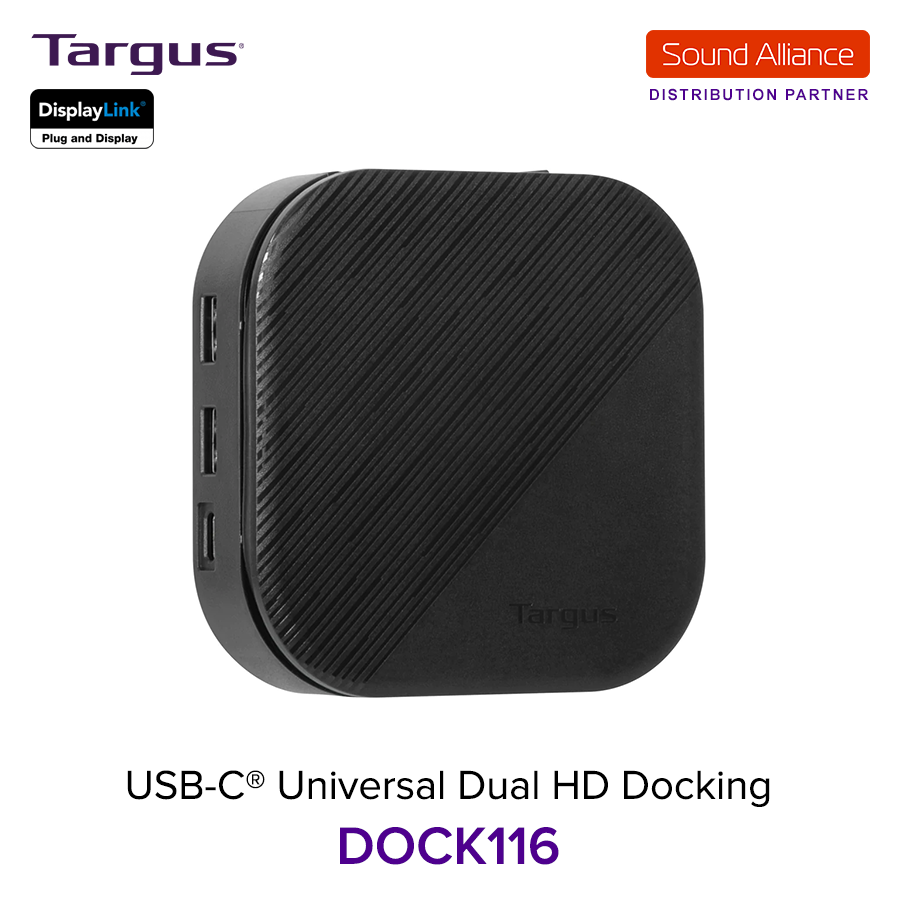  Bộ chuyển đổi USB-C™ 2K dual HDMI Docking Station Targus DOCK116 
