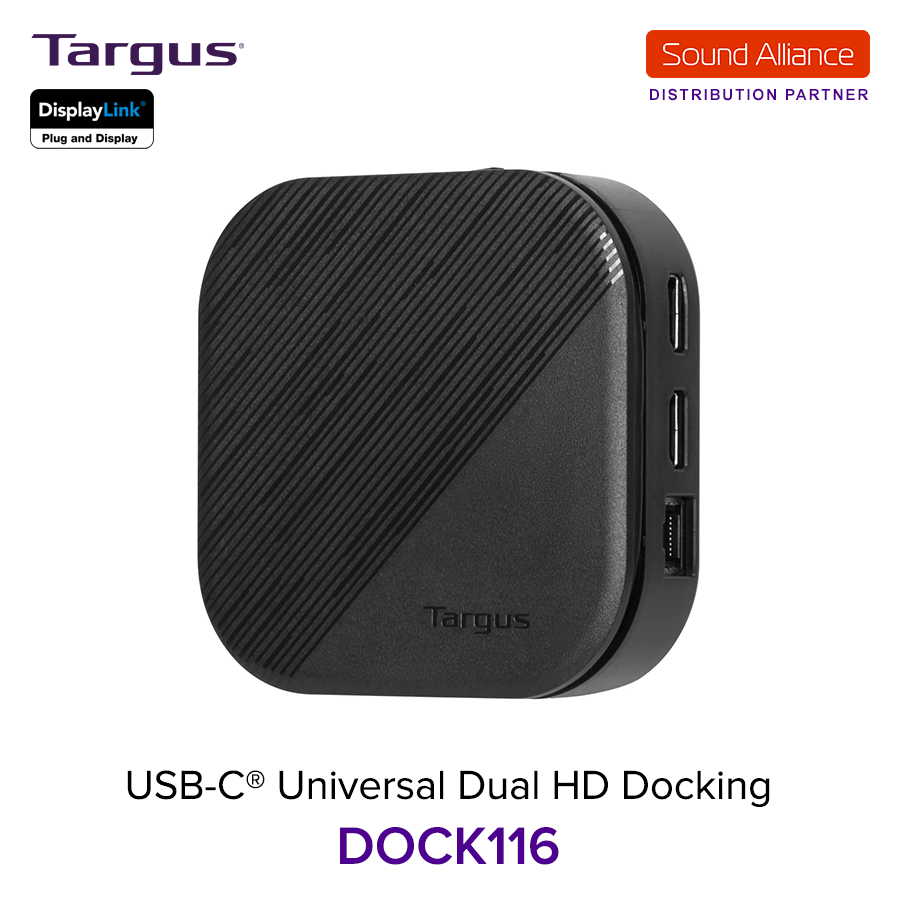  Bộ chuyển đổi USB-C™ 2K dual HDMI Docking Station Targus DOCK116 