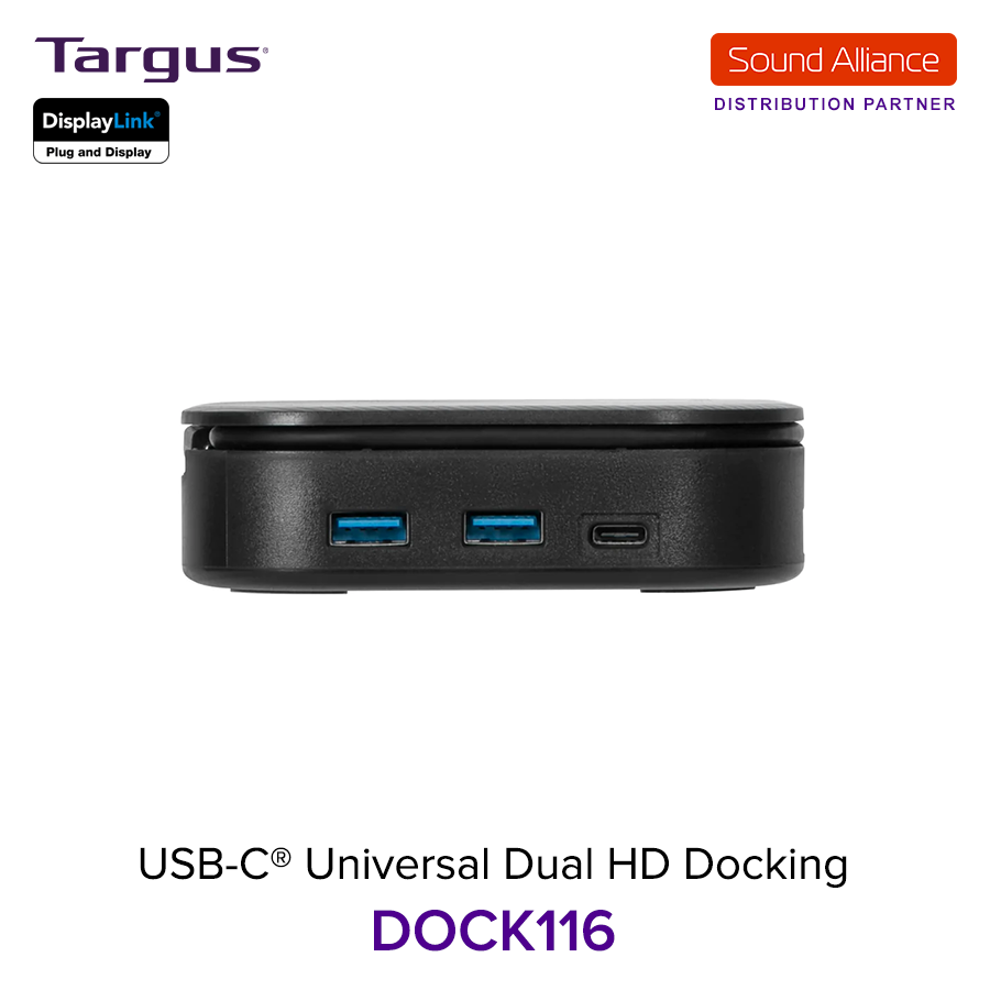  Bộ chuyển đổi USB-C™ 2K dual HDMI Docking Station Targus DOCK116 