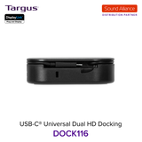  Bộ chuyển đổi USB-C™ 2K dual HDMI Docking Station Targus DOCK116 