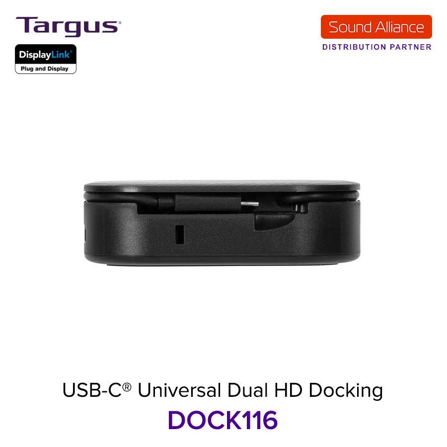  Bộ chuyển đổi USB-C™ 2K dual HDMI Docking Station Targus DOCK116 