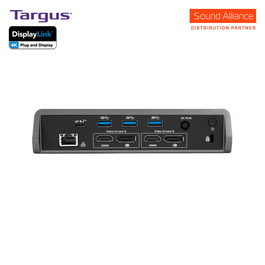  Bộ chuyển đổi USB-C™ Universal DV4K Docking Station Targus DOCK180 