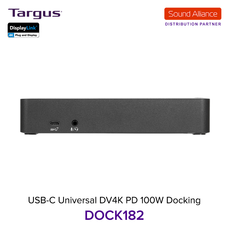  Bộ chuyển đổi USB-C™ Universal DV4K Docking Station Targus DOCK182 