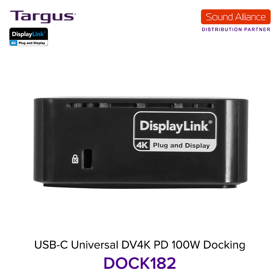  Bộ chuyển đổi USB-C™ Universal DV4K Docking Station Targus DOCK182 