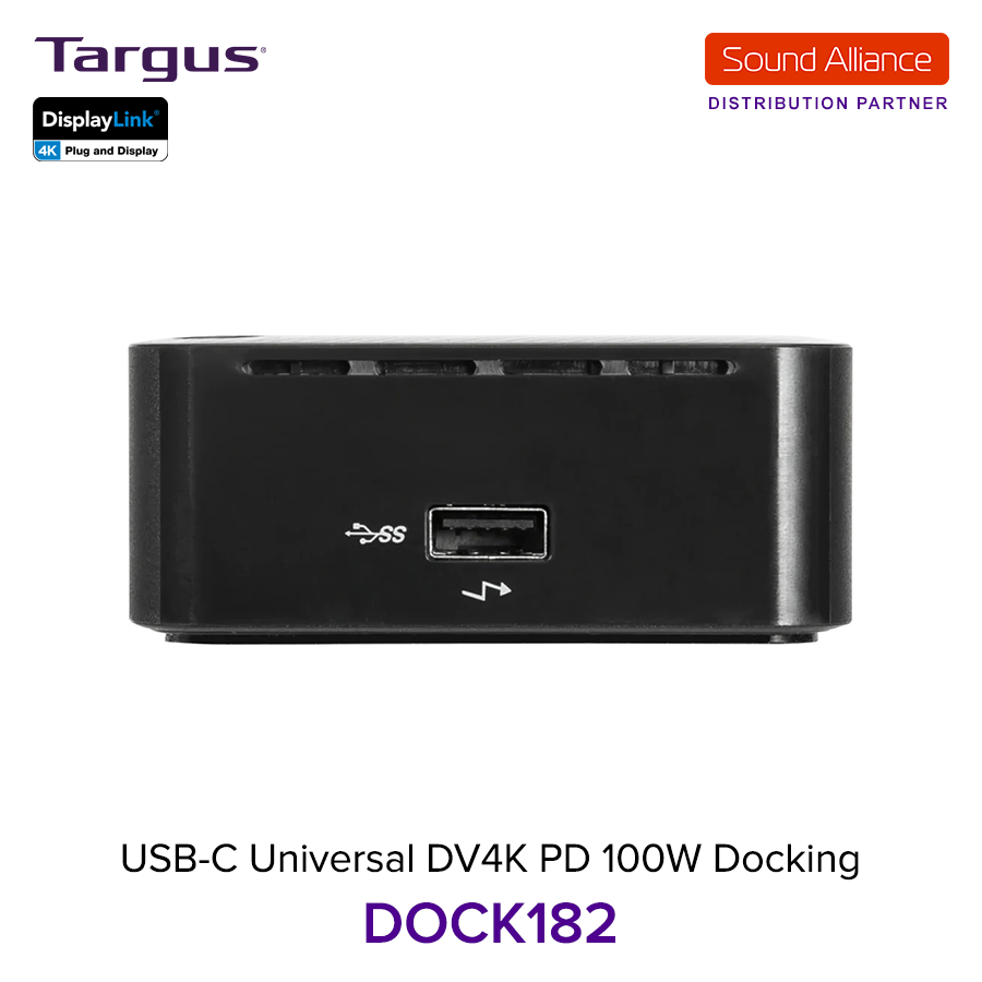  Bộ chuyển đổi USB-C™ Universal DV4K Docking Station Targus DOCK182 