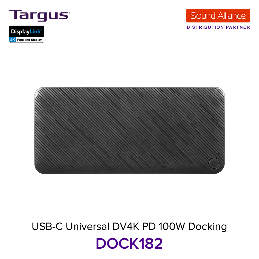  Bộ chuyển đổi USB-C™ Universal DV4K Docking Station Targus DOCK182 