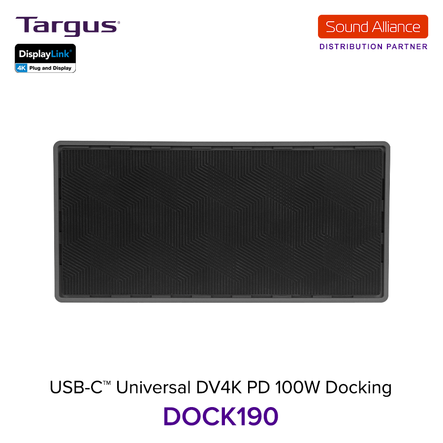  Bộ chuyển đổi USB-C™ Universal DV4K Docking Station Targus DOCK190 