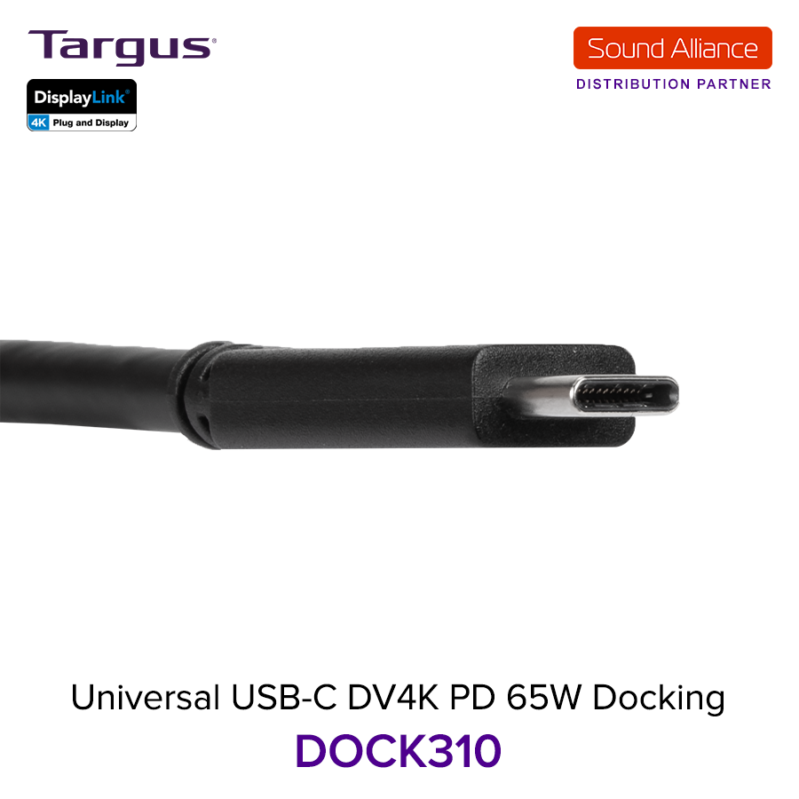  Bộ chuyển đổi USB-C™ Universal DV4K Docking Station Targus DOCK310 
