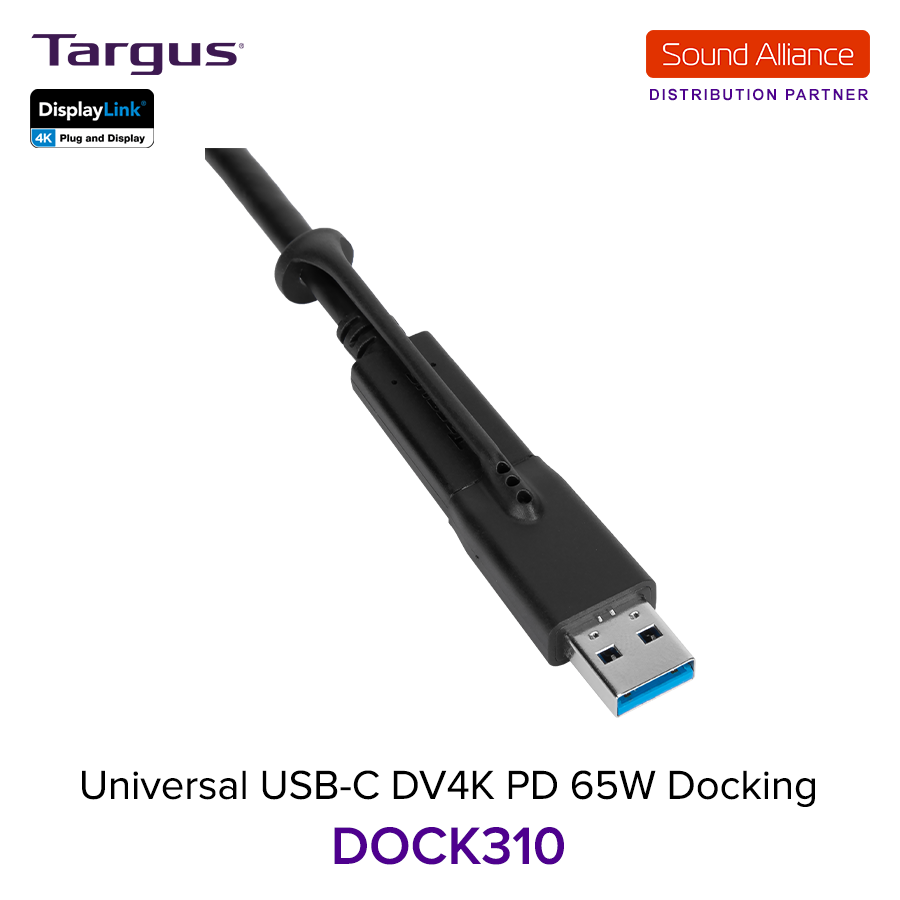  Bộ chuyển đổi USB-C™ Universal DV4K Docking Station Targus DOCK310 