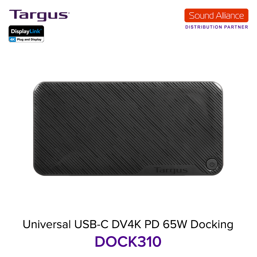  Bộ chuyển đổi USB-C™ Universal DV4K Docking Station Targus DOCK310 