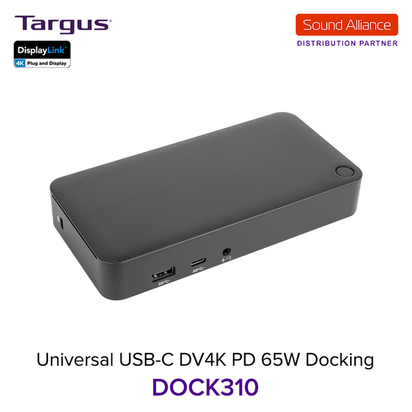  Bộ chuyển đổi USB-C™ Universal DV4K Docking Station Targus DOCK310 