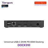  Bộ chuyển đổi USB-C™ Universal DV4K Docking Station Targus DOCK310 