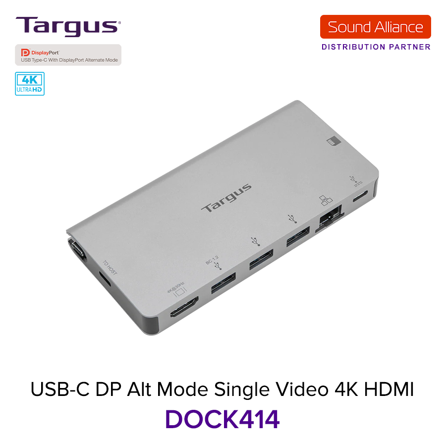  Bộ chuyển đổi USB-C™ 4K HDMI Docking Station Targus DOCK414 