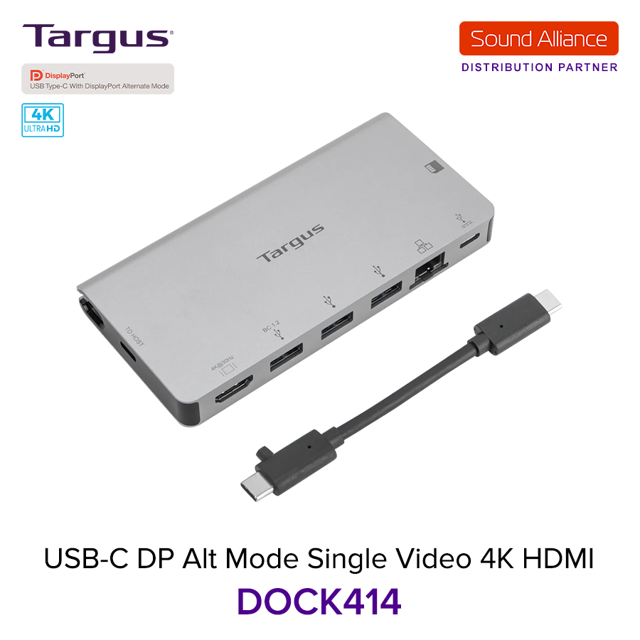  Bộ chuyển đổi USB-C™ 4K HDMI Docking Station Targus DOCK414 