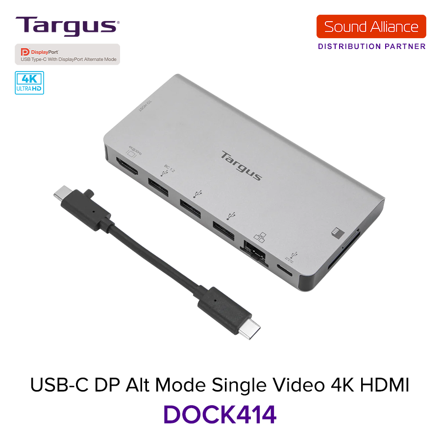  Bộ chuyển đổi USB-C™ 4K HDMI Docking Station Targus DOCK414 