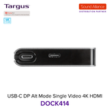  Bộ chuyển đổi USB-C™ 4K HDMI Docking Station Targus DOCK414 