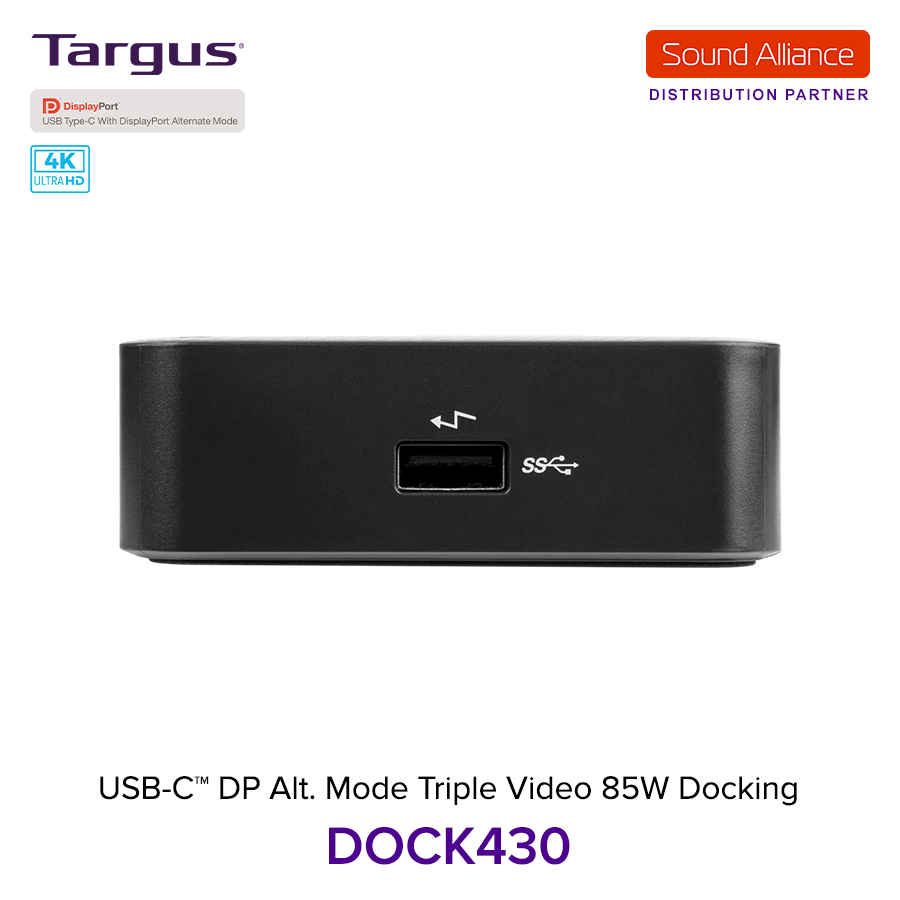  Bộ chuyển đổi USB-C™ 4K HDMI/DisplayPort™ Docking Station Targus DOCK430 
