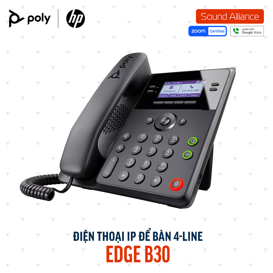  Điện thoại bàn Poly Edge B30 IP Phone (82M84AA) 