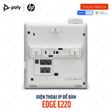  Điện thoại bàn Poly Edge E220 IP Phone (82M87AA) 