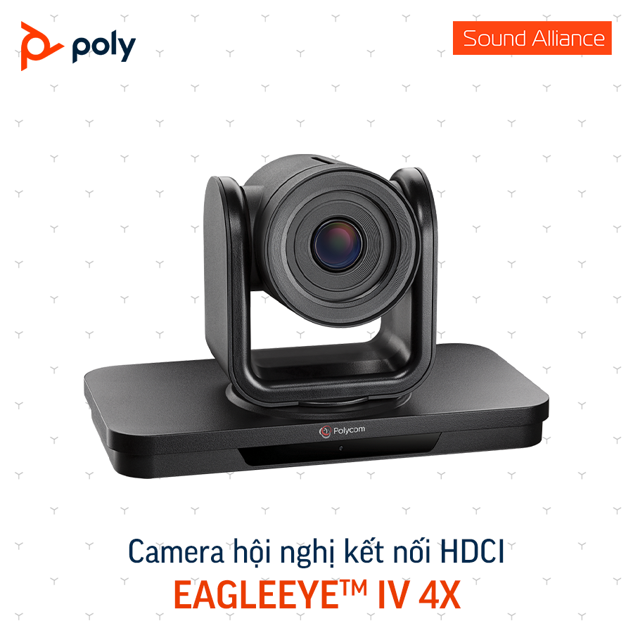  Camera họp trực tuyến Polycom Group MPTZ-11, EagleEye IV 4X 