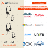  Tai nghe tổng đài có dây một bên tai Poly EncorePro 510 (783Q1AA#ABA) 