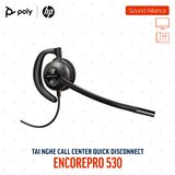  Tai nghe tổng đài có dây một bên tai Poly EncorePro 530 (783P3AA#AC3) 