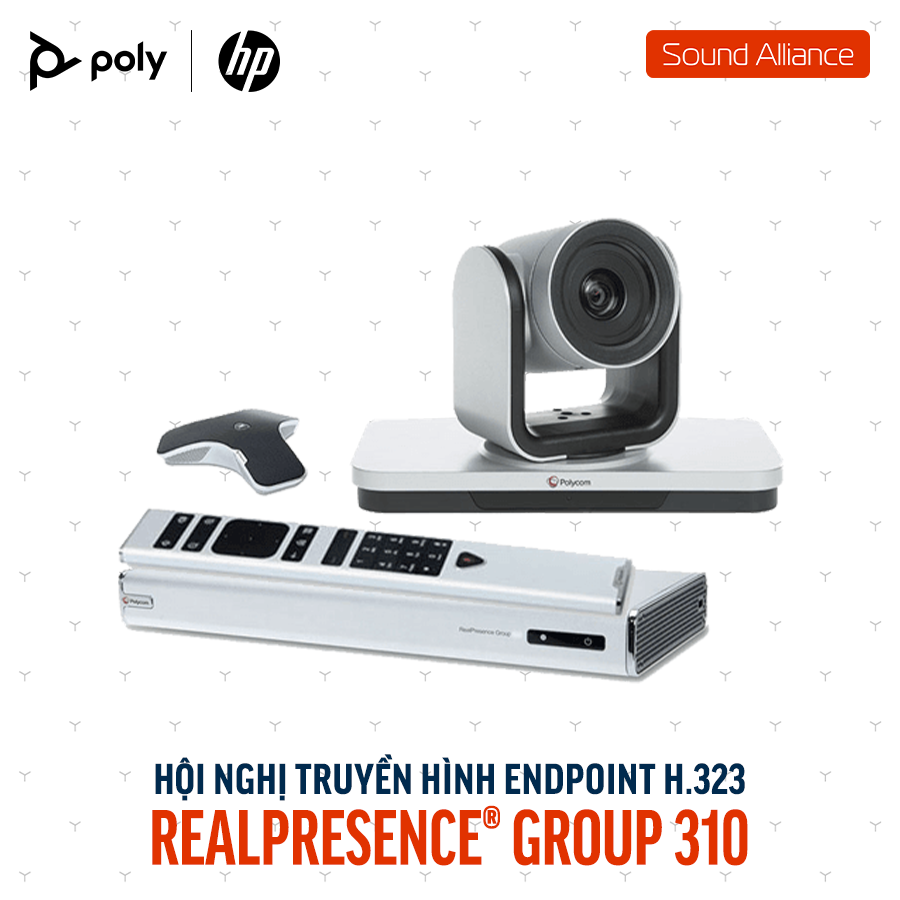  Thiết bị họp trực tuyến Poly RealPresence Group 310 (89M37AA#ABB) 