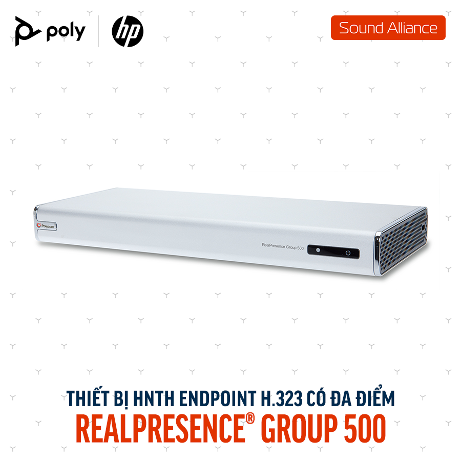  Thiết bị họp trực tuyến Poly RealPresence Group 500 (89L72AA#ACJ) 