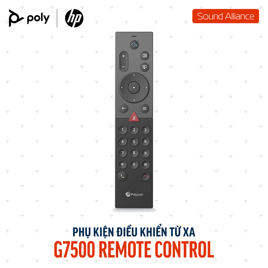  Điều khiển từ xa cho Poly G7500 và Studio X Series (874R8AA) 