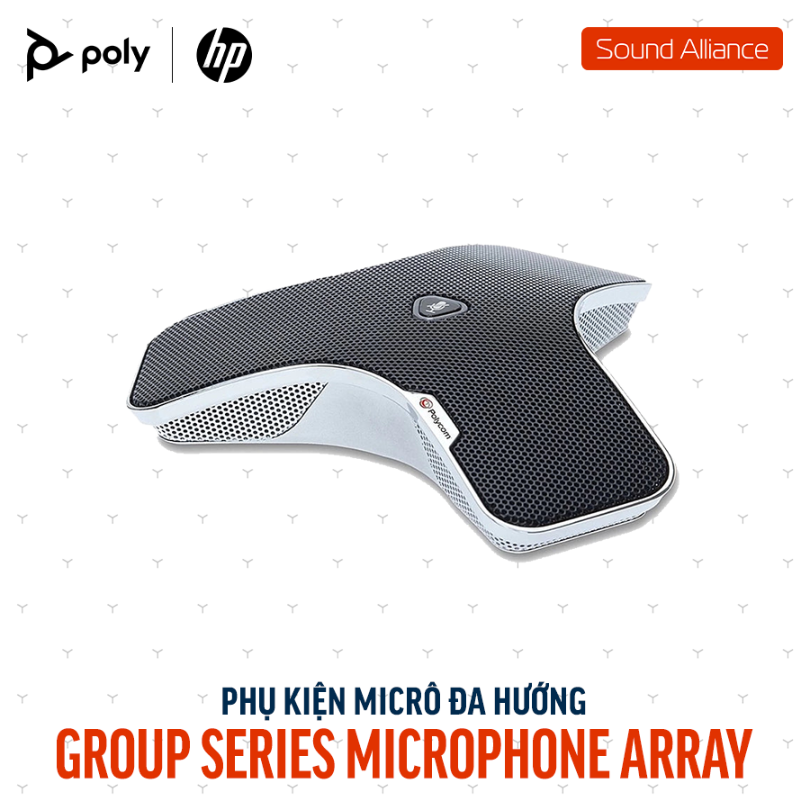  Micrô đa hướng để bàn cho Poly RealPresence Group Series (93S74AA) 
