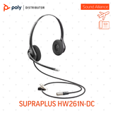 Tai nghe chuyên dụng Poly SupraPlus HW261N-DC 