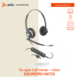  Tai nghe Call Center Poly EncorePro HW720 Series 