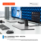  Bộ Chuyển Đổi Kết Nối Mở Rộng (Thunderbolt 4 Docking Station) - Dell Thunderbolt Dock – WD22TB4 