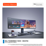  Bộ Chuyển Đổi Kết Nối Mở Rộng (Thunderbolt 4 Docking Station) - Dell Thunderbolt Dock – WD22TB4 