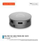  Dell Pro 7-in-1 USB-C Travel Hub – DA310 (450-AKMS) 